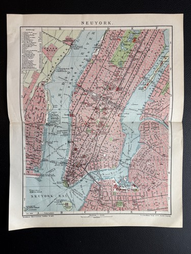 Antike landkarte usa stadtplan - landkarte,
