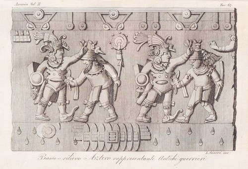 Azteken aztec warriors - aztec,