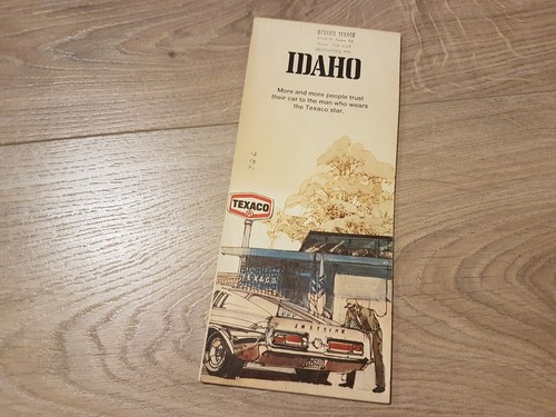 Orig straßenkarte idaho - us,