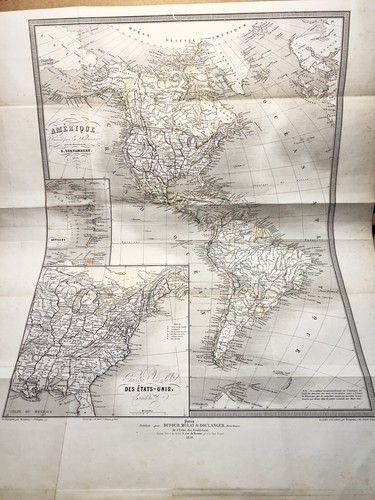 Antiquarische landkarte - antiquarische,