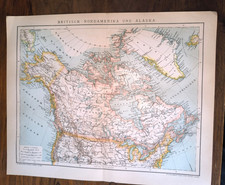 historische Landkarte 1893 "