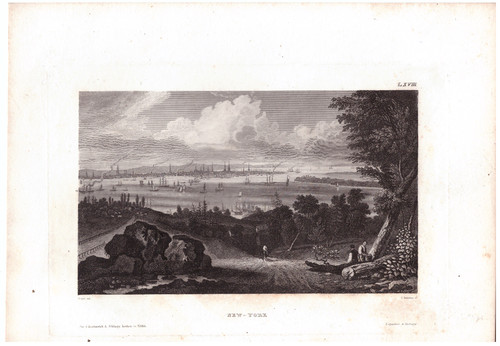 Stahlstich 1840 new - 1840, york