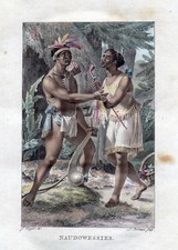 North America Sioux Indianer