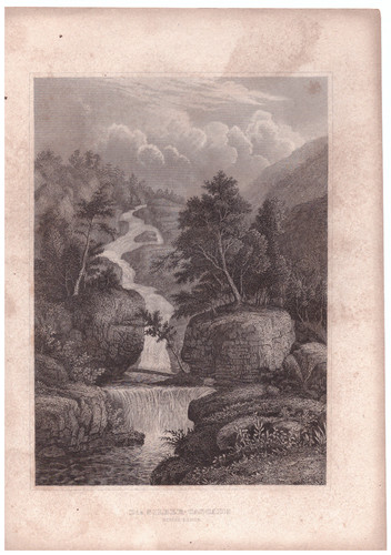 Stahlstich 1840 die silber - stahlstich,