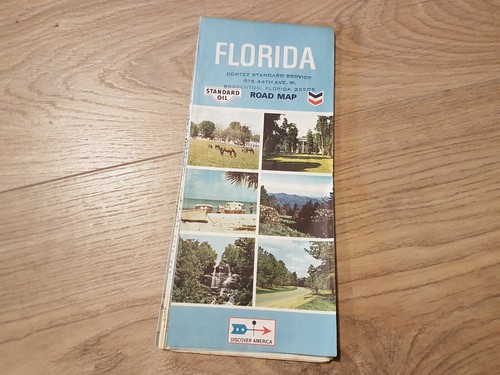 Orig straßenkarte florida - orig., us