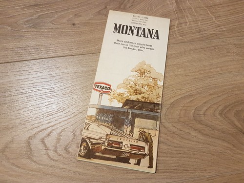 Orig straßenkarte montana - us,