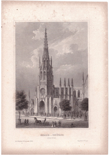 Stahlstich 1840 - um,