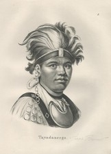 Mohawk Häuptling Indianer