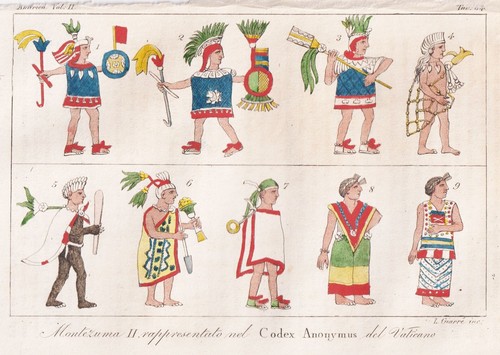 Montezuma vatican codex - montezuma,